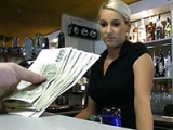 Stunning Czech Bartender Is Paid To Take A Sex Break At Work